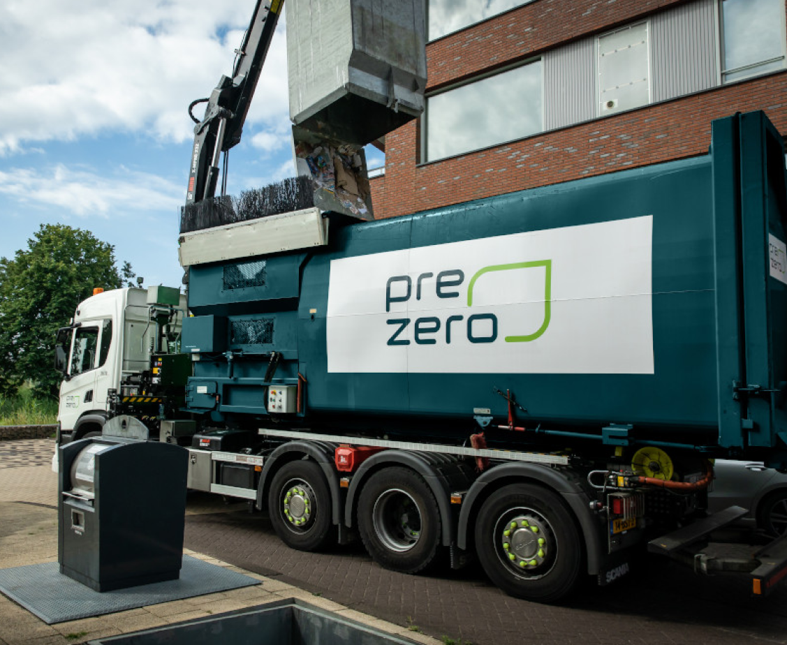 afvalinzameling binnenstad